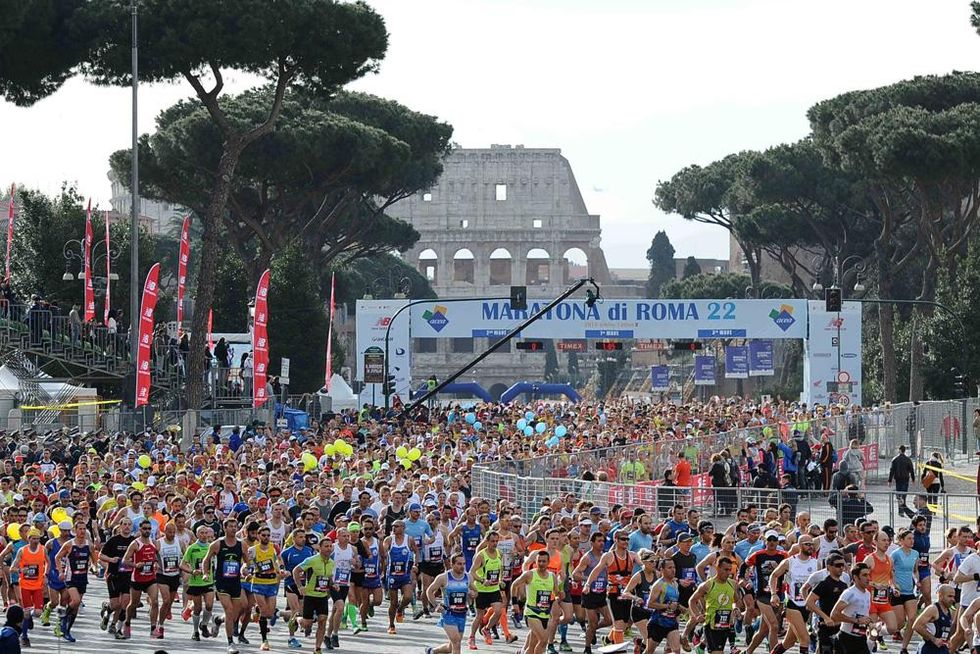 Maratona di Roma 2016 - La partenza