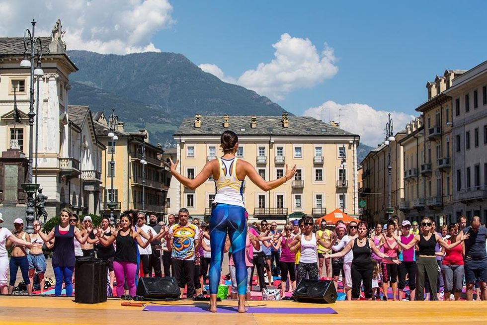Yoga Festival in Valle D&rsquo;Aosta
