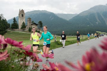 alcuni passaggi della engadiner sommerlauf e la muragl lauf
