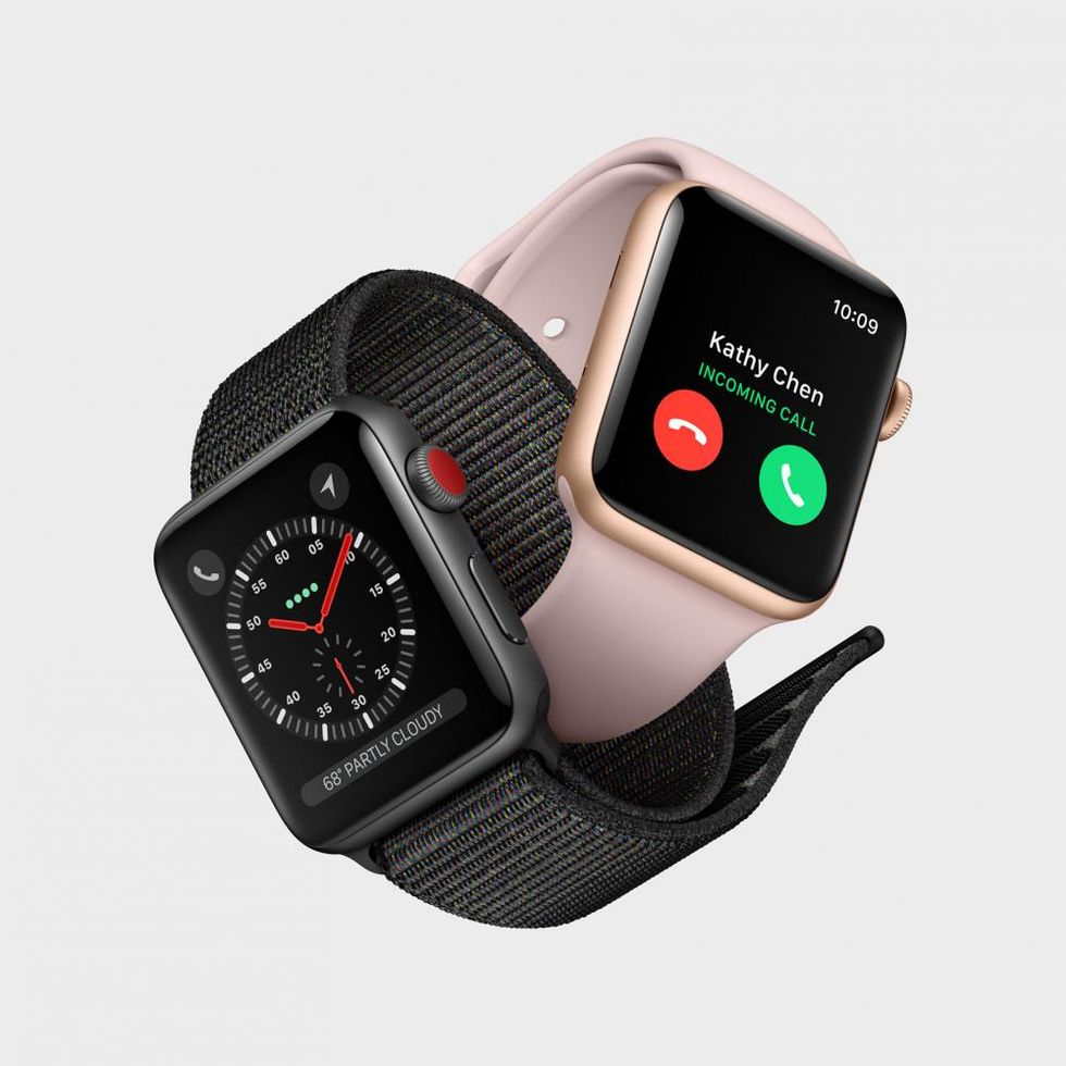 Apple Watch Series 3: disponibile la versione GPS in Italia dal 22 settembre a partire da 379 euro.