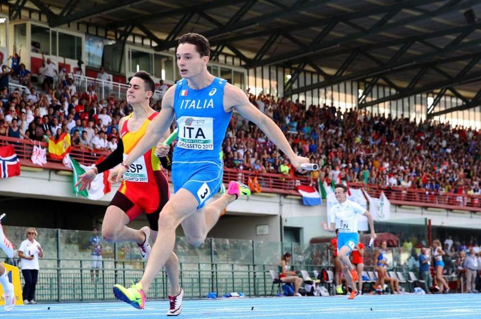 Filippo Tortu vola nei 100 metri a Grosseto