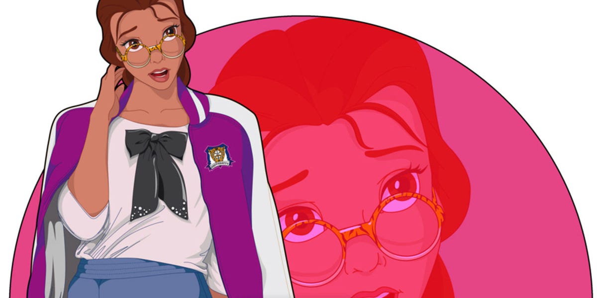 If Disney Princesses Went to College