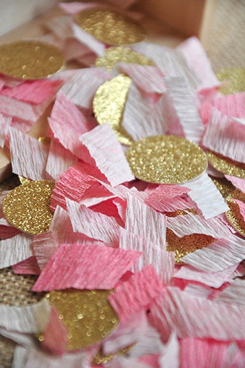 Ribbon, Pink, Present, Party favor, Gift wrapping, Wedding favors, Confectionery, Party supply, Embellishment, Wrapping paper, 