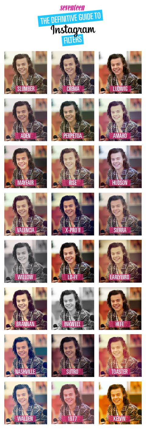Harry Styles Instagram Filters