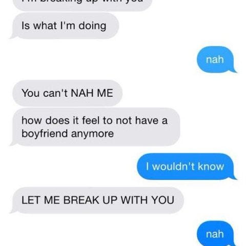 11 Brutal Text Message Breakups That Will Seriously Hurt Your Soul 11 Brutal Text Message Breakups That Will Seriously Hurt Your Soul