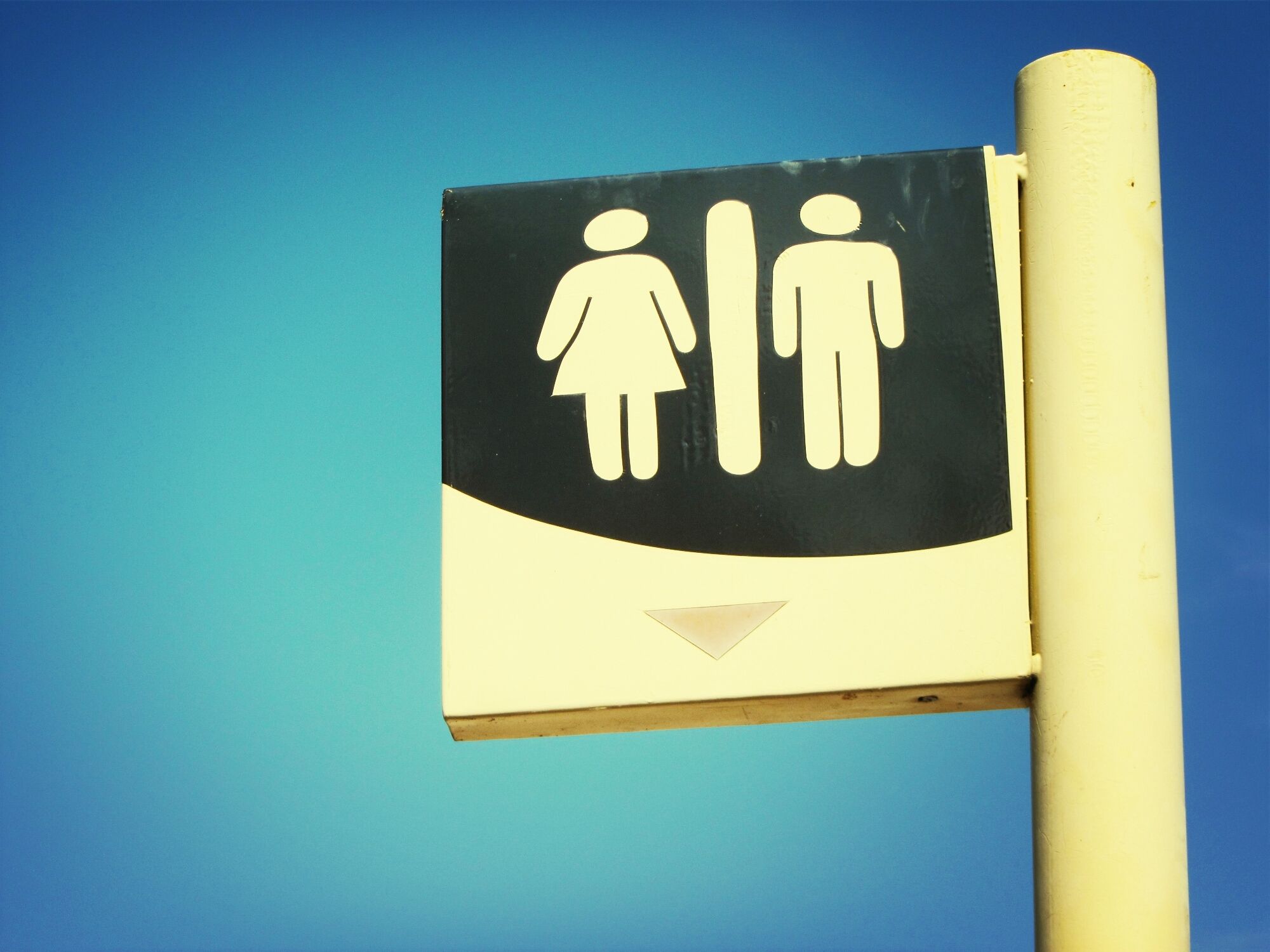 Gender restroom sign