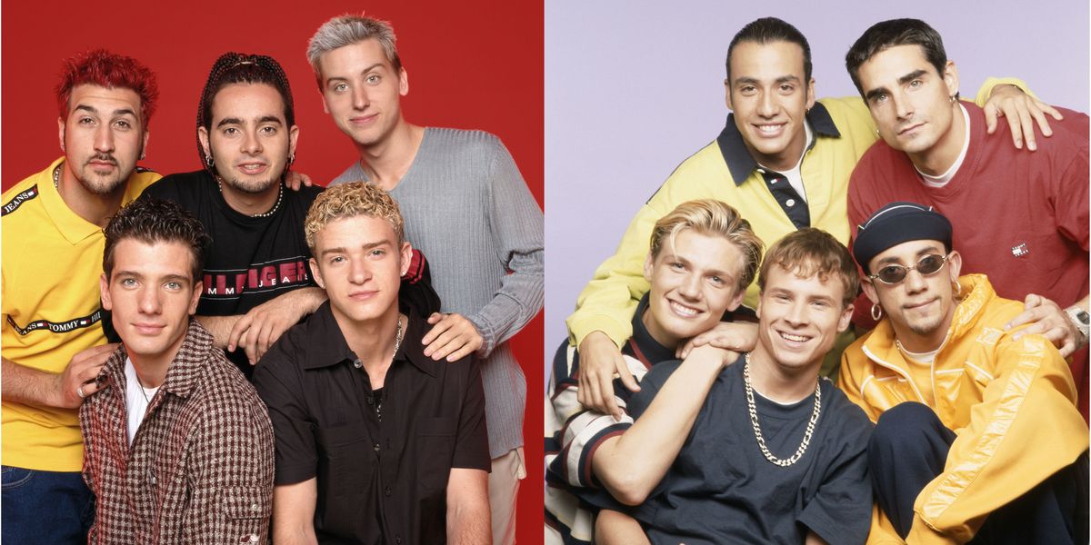 The Truth Behind The Epic '90s Boy Band Feud Between The Backstreet ...