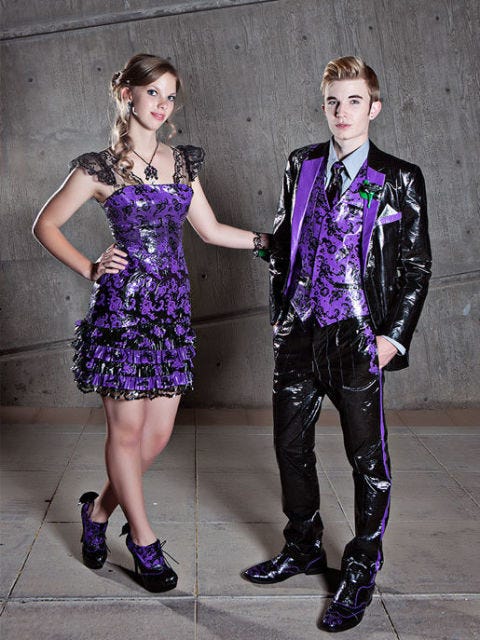 6 Mind Blowing Prom Dresses Made Out Of Duct Tape 6-mind-blowing-prom-dresses-made-out-of-duct-tape