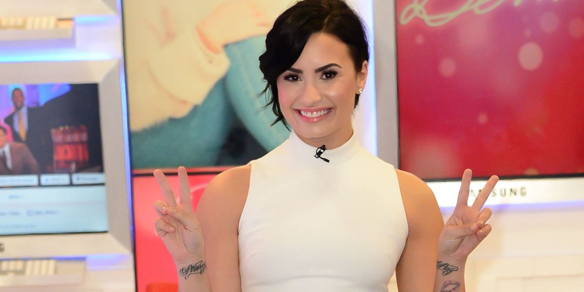 Demi Lovato Embraces Her Curves In Inspiring Photo