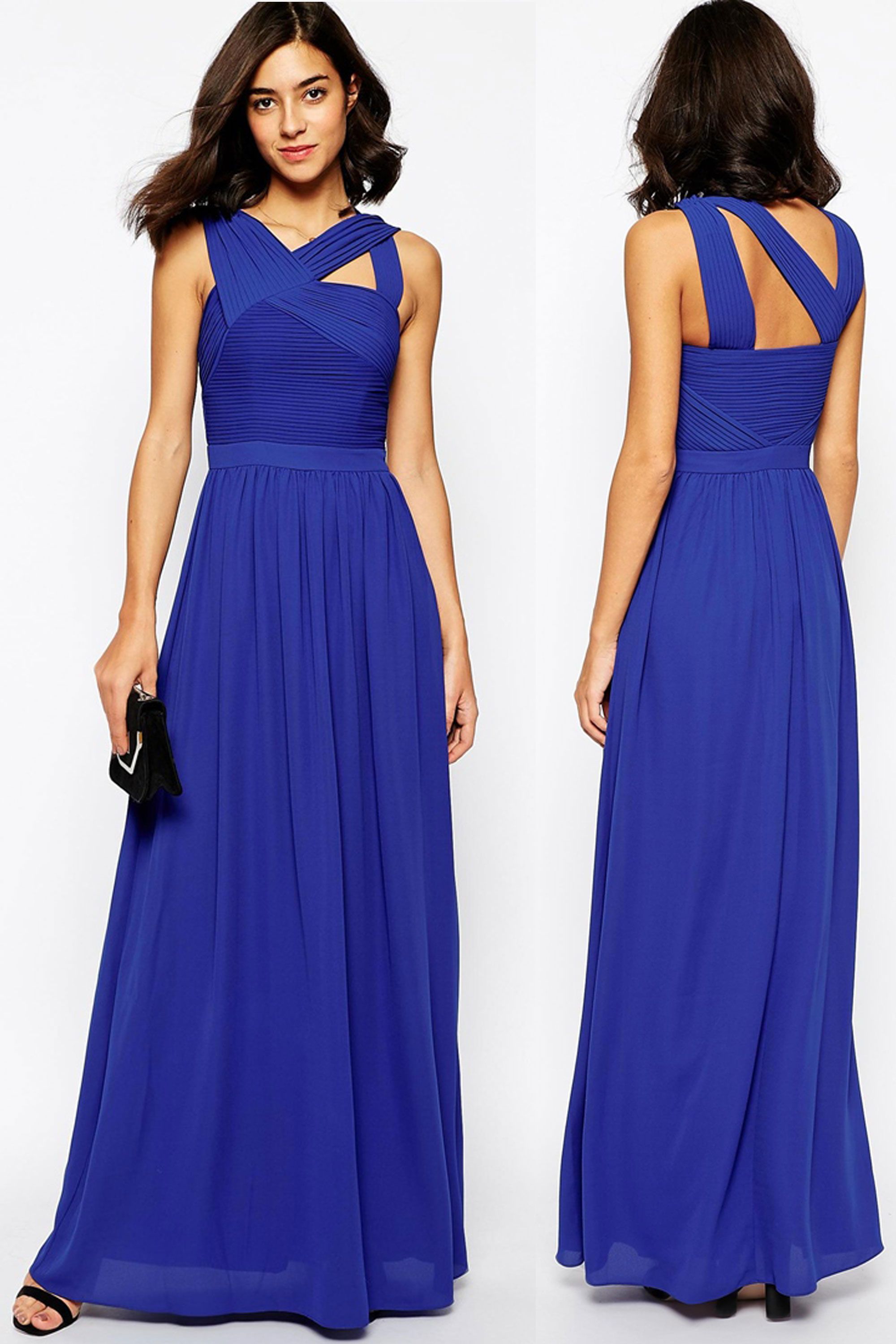 open back formal dress