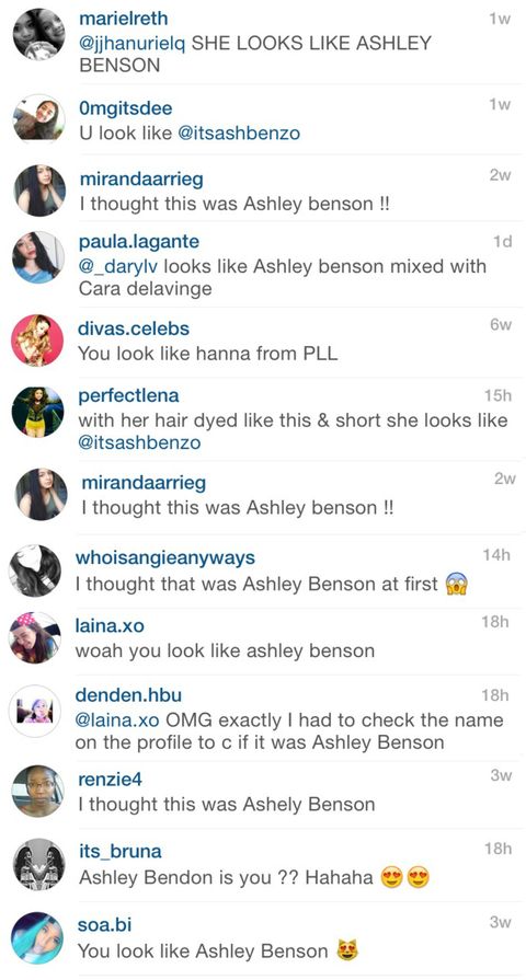ashley benson grace phipps instagram comments