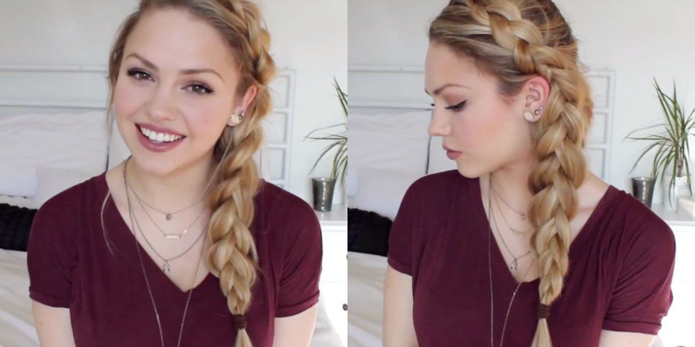 Theres A Sneaky Reason Why This Side Braid Looks So Perfect