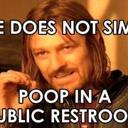 Public Restroom Meme