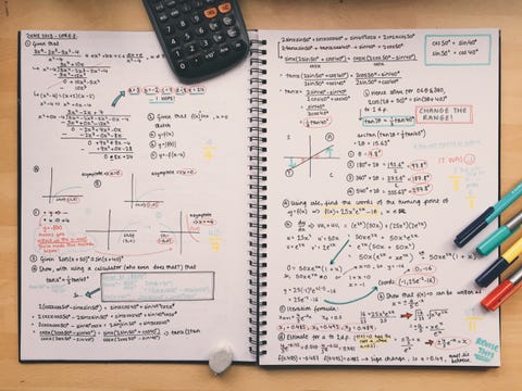 photo 8Th Grade Math Notes Aesthetic 13 pretty pictures of class notes that