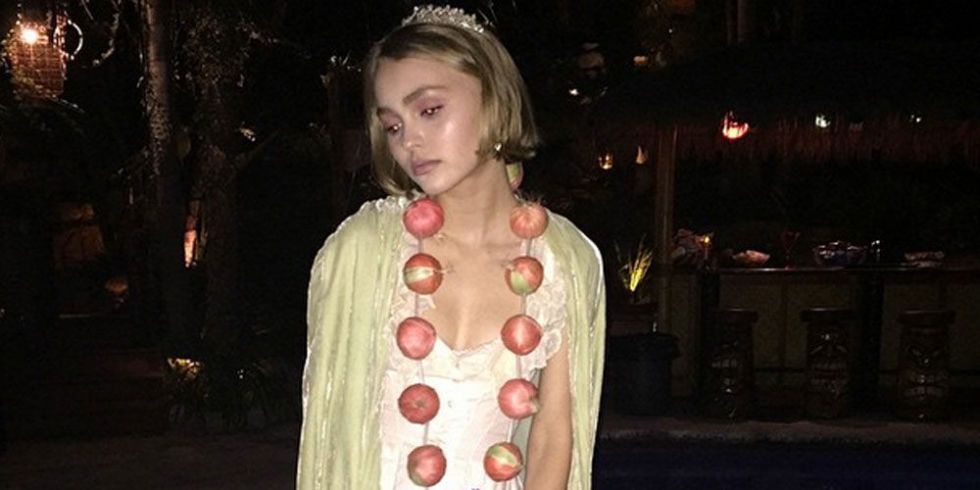 Lily-Rose Depp Had The Creepiest Sweet 16 Birthday Party Ever