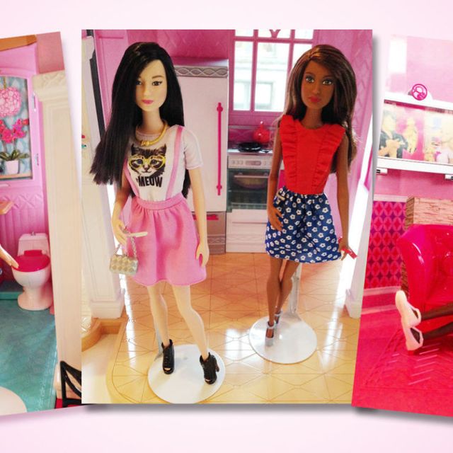 Leg, Pink, Style, Magenta, Fashion, Waist, Wig, Toy, Doll, Barbie, 