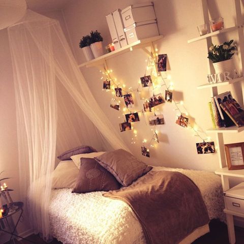 Room, Interior design, Lighting, Wall, Bed, Textile, Bedroom, Interior design, Linens, Bedding, 