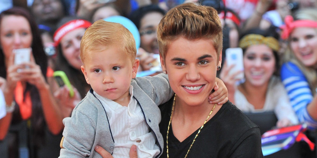 You Have to See Justin Bieber's Baby Brother All Grown Into Mini Biebs!