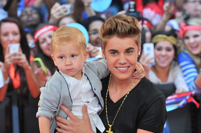 You Have to See Justin Bieber's Baby Brother All Grown Into Mini Biebs!