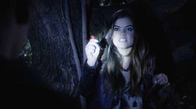 10 Times Aria Montgomery Scared the Crap out of You on 