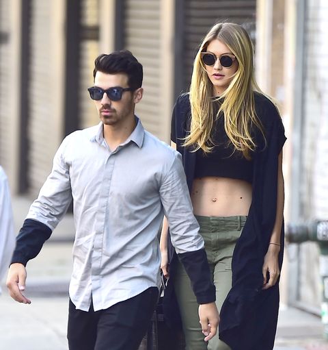 Gigi Hadid And Joe Jonas Get Caught In A Steamy Make Out Session