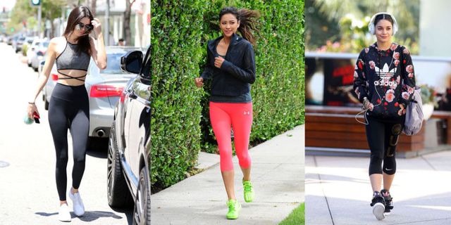 The Cheap Accessory Trend Celebrities Wear With Leggings to Pilates