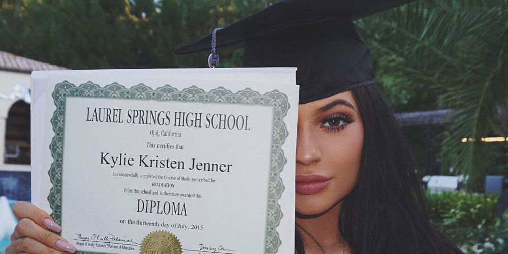 Kylie Jenner Graduation