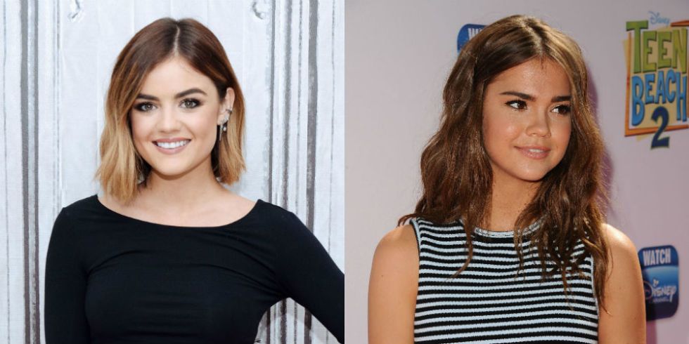 Maia Mitchell and Lucy Hale are Hair Twins at the 2015 Teen Choice