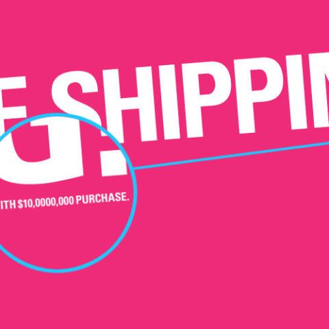 Free Shipping NOT
