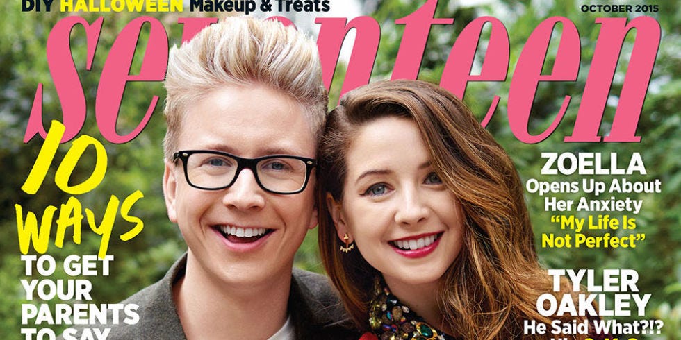 Youtube Megastars Zoella Tyler Oakley Get Super Real About Their Anxiety And Body Image Struggles Youtube Megastars Zoella Tyler Oakley Get Super Real About Their Anxiety And Body Image Struggles