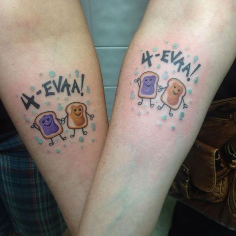 21 Adorable BFF Tattoos