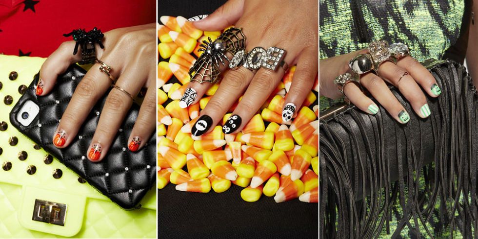 15 Best Halloween Nail Art Ideas 2018 Cute Diy Halloween Nail Designs