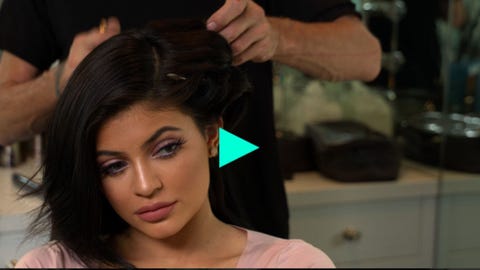 Heres The Trick For Getting Kylie Jenners Glam Waves