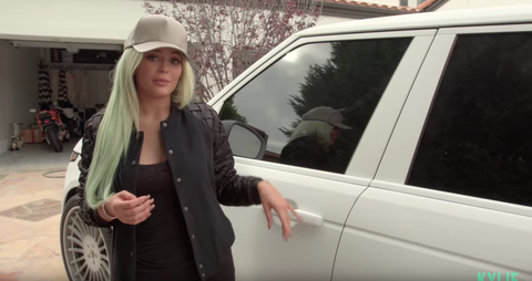 Kylie Jenner Shows Off Her Cars Including Her Controversial Gift