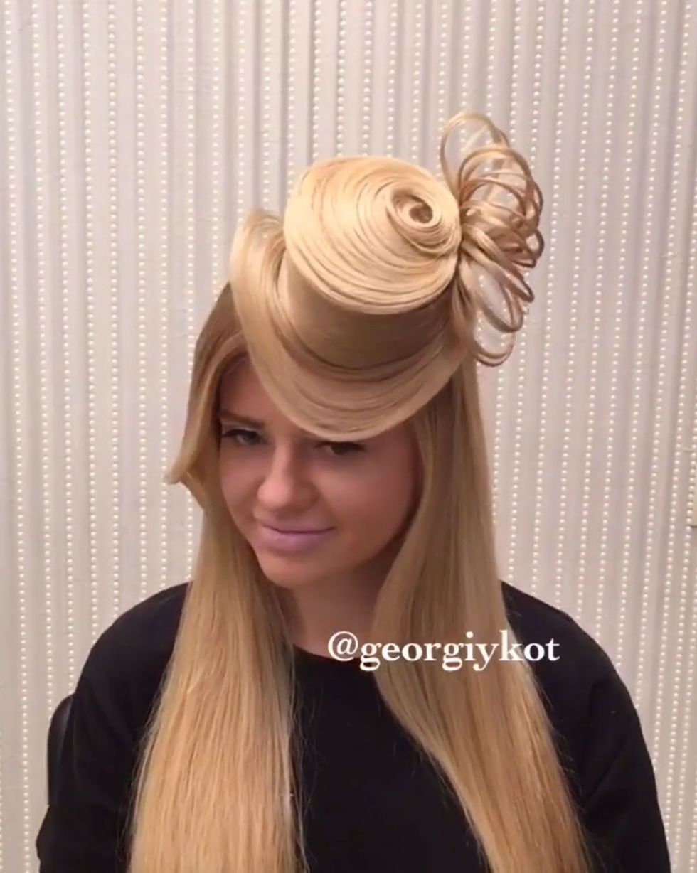 This Mesmerizing Video Shows How to Turn Your Hair Into a HAT