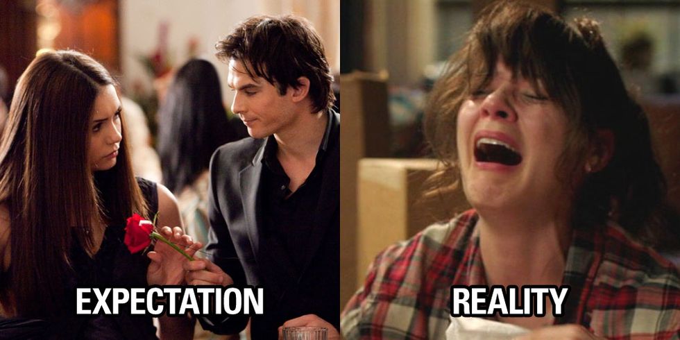 Valentines Day Expectations Vs Reality 