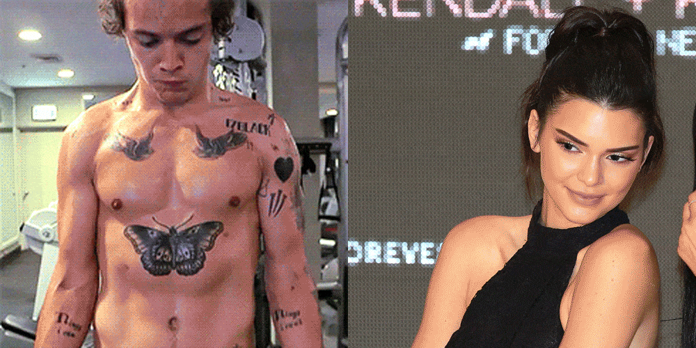 Here S Kendall Jenner S Version Of Harry Styles Huge Moth Tattoo