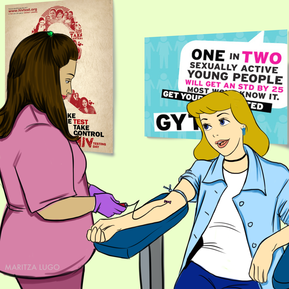 If Disney Princesses Went to the Gyno, This Is What It Would Look Like