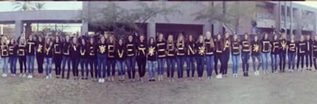 People Are Outraged By These High School Seniors Spelling Out A Racial ...