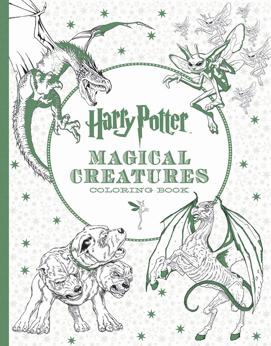 Download Harry Potter Magical Creatures Coloring Book