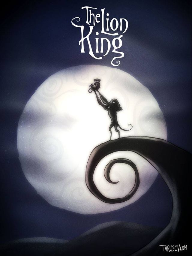 Artist reimagines classic Disney movies if they were directed by Tim Burton  - ABC7 Los Angeles