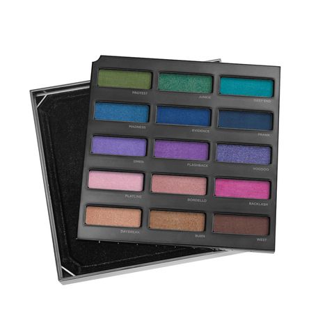 Brown, Purple, Violet, Colorfulness, Lavender, Magenta, Rectangle, Tints and shades, Eye shadow, Square, 