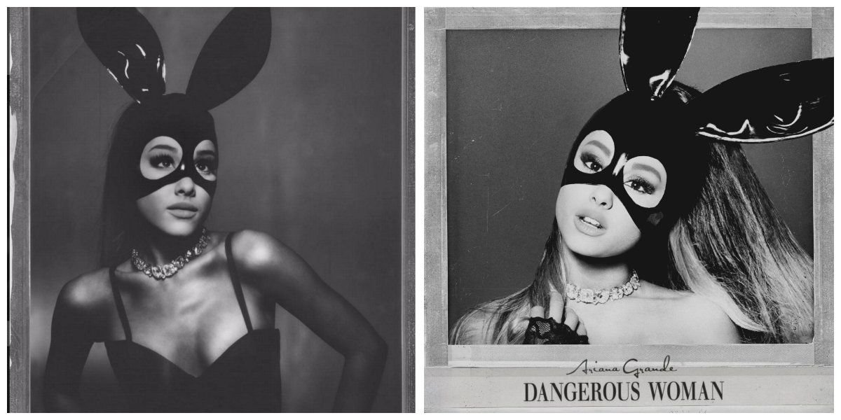 Ariana Grande, Dangerous Woman single art