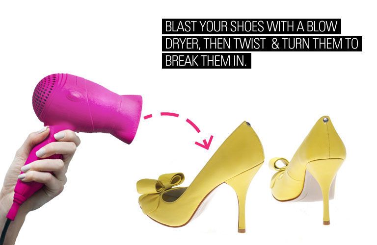 best way to break in heels