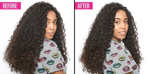 The Genius Way To Thin Out Super Thick Hair Without Getting