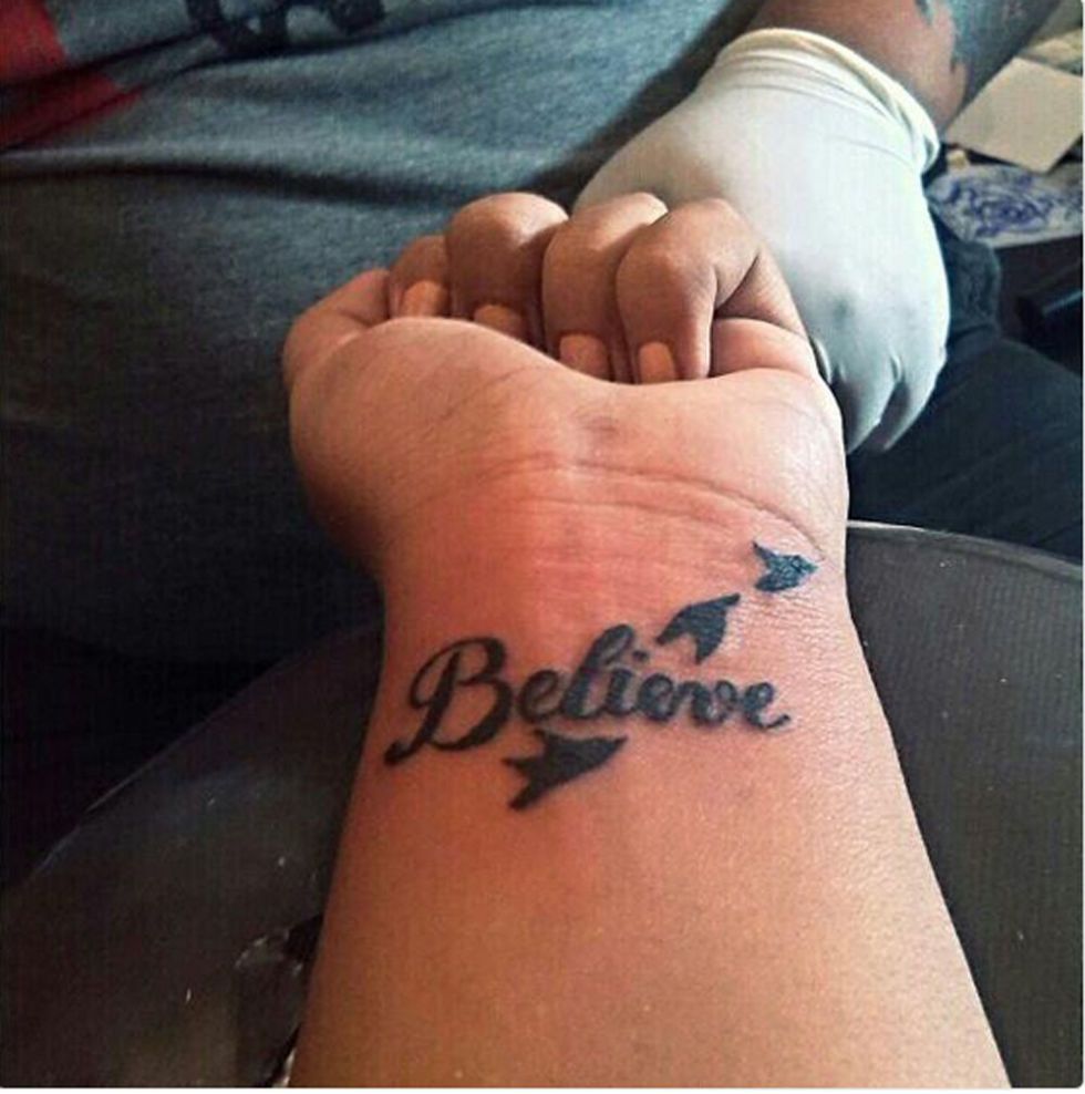 10 Best Believe Tattoo Ideas Youll Have To See To Believe   Daily Hind  News
