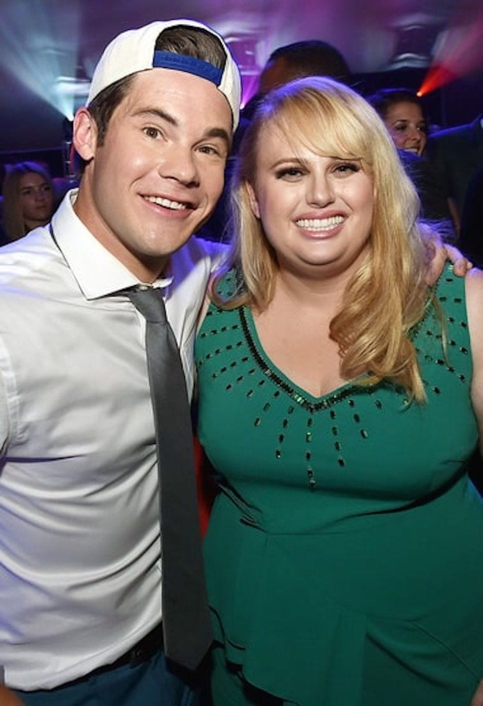 Rebel Wilson and Adam DeVine's SLOPPY French Kiss Won the Best Kiss of 2016 Rebel Wilson and Adam DeVine's SLOPPY French Kiss Won the Best Kiss of 2016
