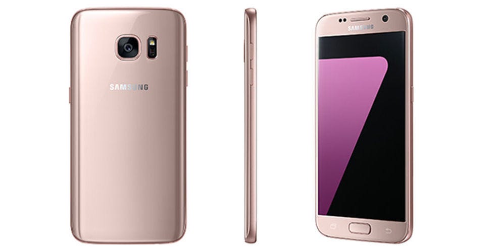 Samsung Is Now Selling a Rose Gold Phone Too