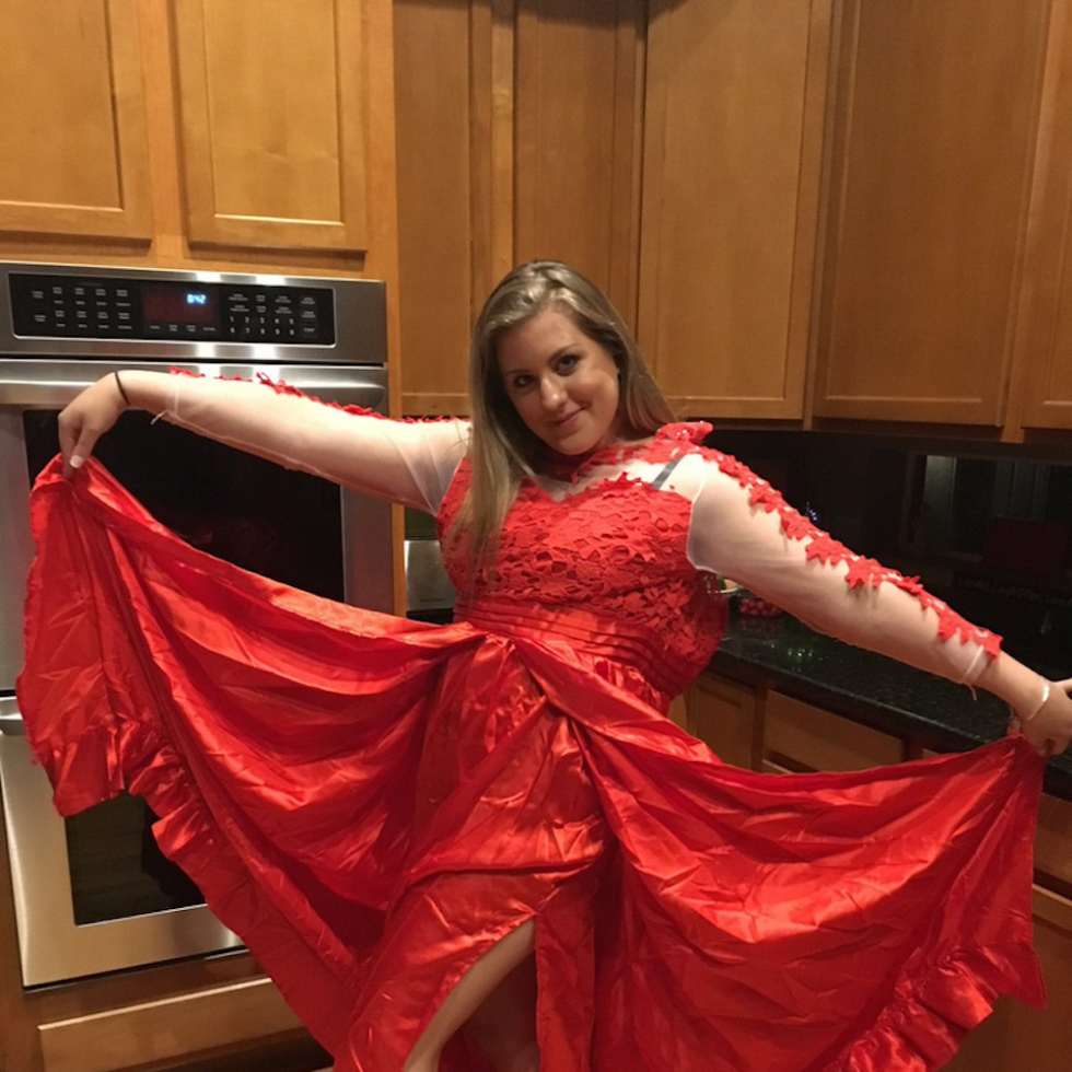 Tacky prom dresses for on sale sale