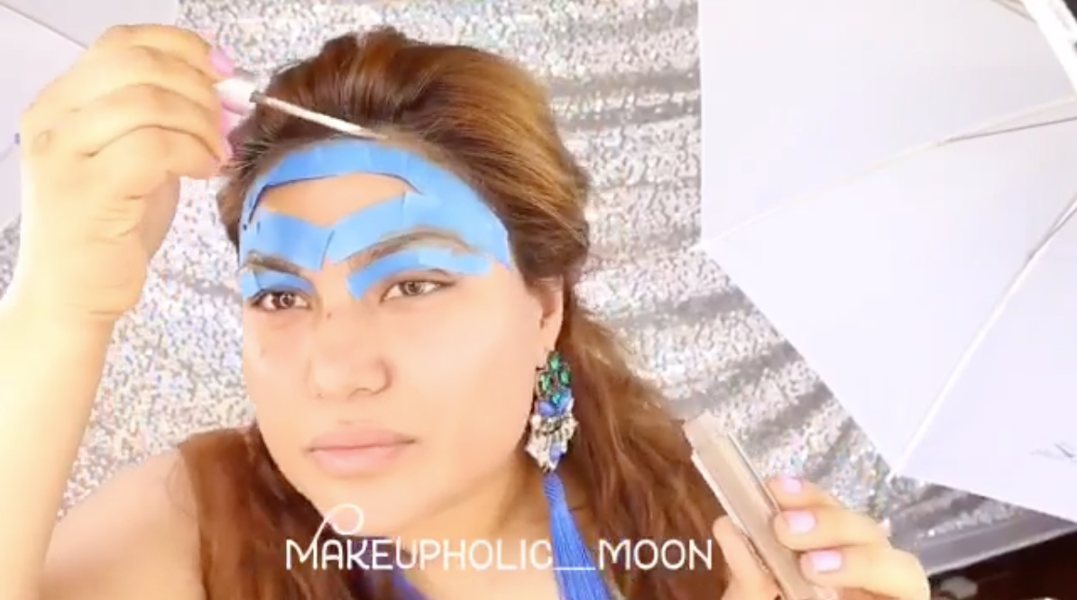 Here Is The Weird Reason Why Girls Are Painting Their Hairlines